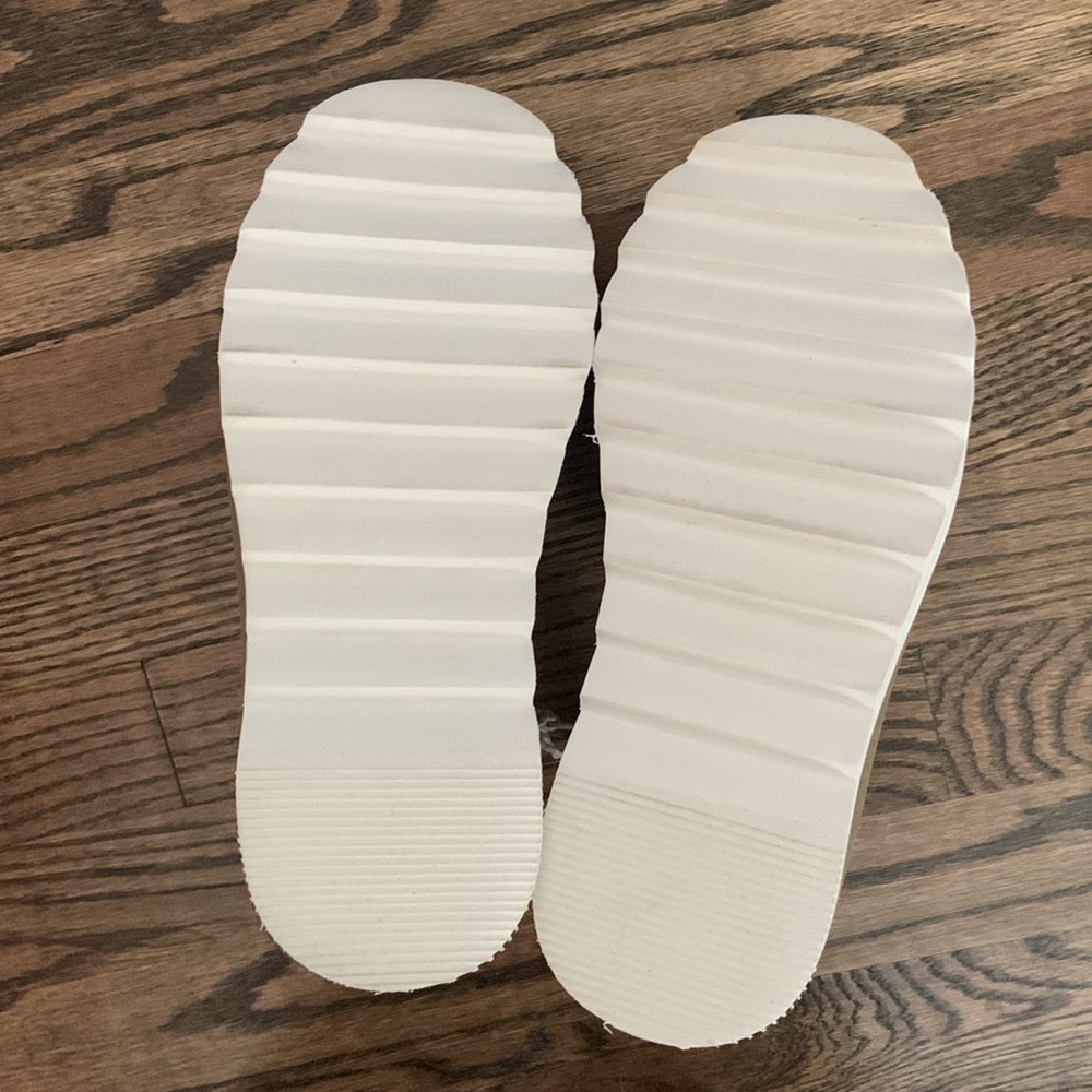 Anthropologie Maeve Green Puffy Platform Slippers - Picture 9 of 9
